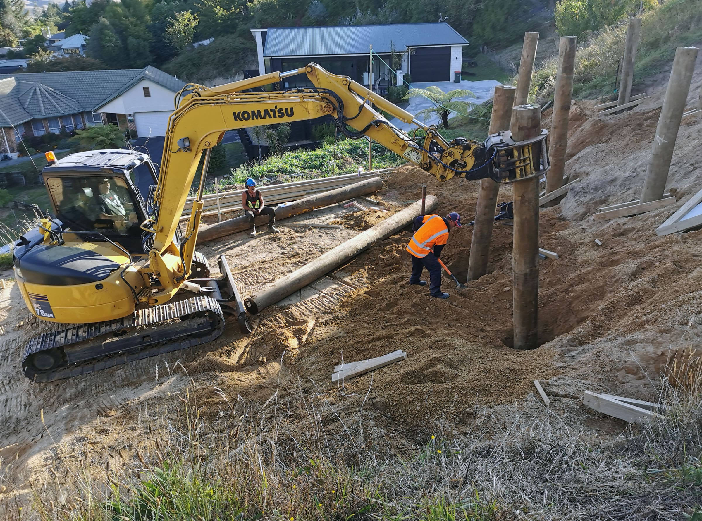 McGaffin Drilling, Digging Holes and Driving Poles